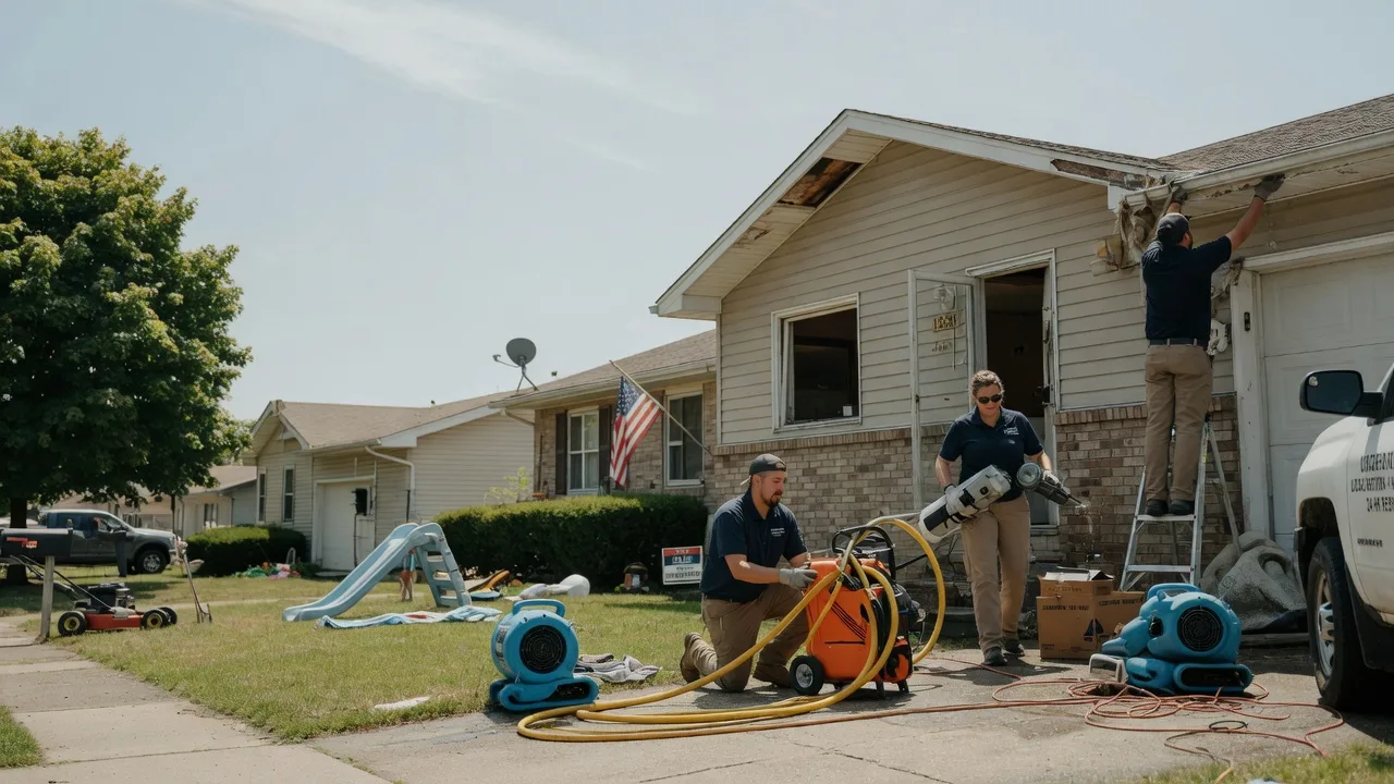 Water Damage Restoration in Comfort, WV near me